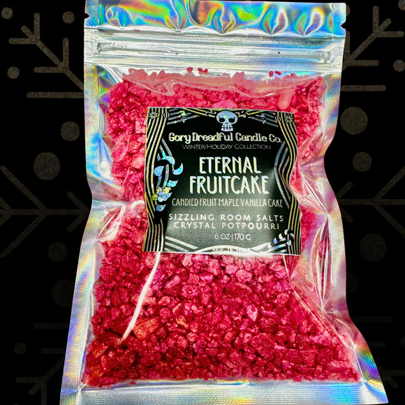 Eternal Fruitcake Sizzling Room Salt Potpourri: Candied Fruit Maple Vanilla Cake - Picture 6 of 9